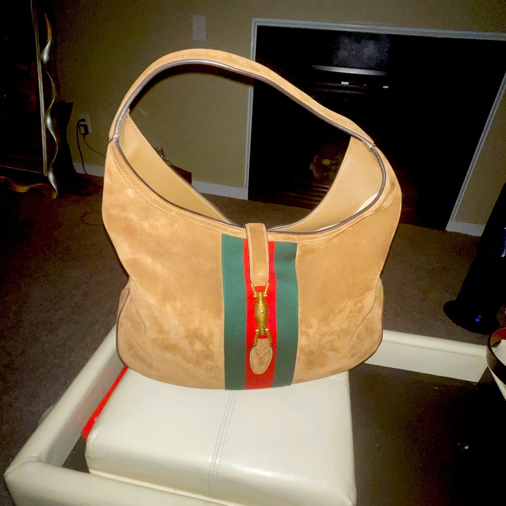 🔥🔥Gucci Borsa Soft Suede Jackie Bag - Picture 11 of 11